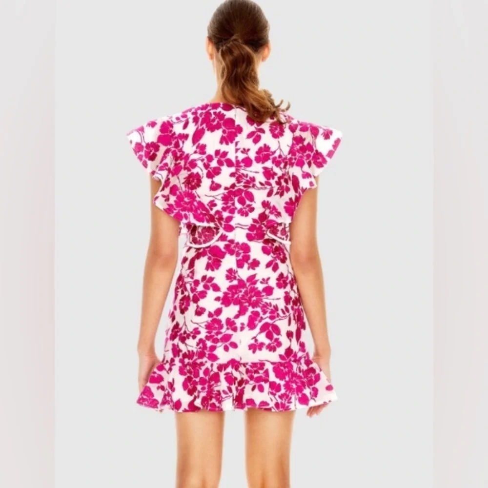 Le Maison Talulah Dress Women’s Small TALULAH Les Saison Mini Dress Pink Floral